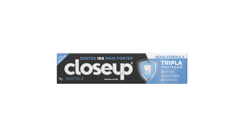 Creme Dental Hortelã Closeup Triple Caixa 70g - giassi - Giassi