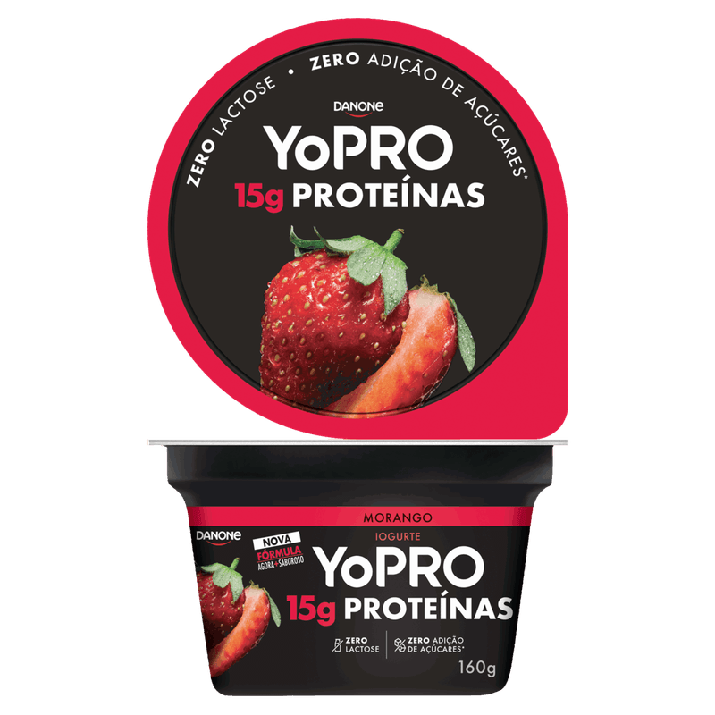 Iogurte-Morango-Zero-Lactose-Yopro-Pote-160g