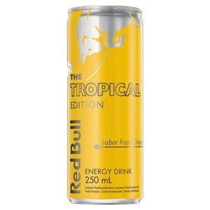 Energético Frutas Tropicais Red Bull Lata 250ml The Tropical Edition