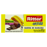 Pack-Barra-de-Frutas-Banana-Zero-Sodio-Ritter-Pacote-60g-3-Unidades