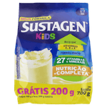 Pó para Preparo de Bebida Baunilha Sustagen Kids Pacote 700g Embalagem Econômica Leve Mais Pague Menos