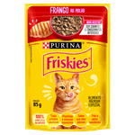 Alimento-para-Gatos-Frango-ao-Molho-Purina-Friskies-Sache-85g