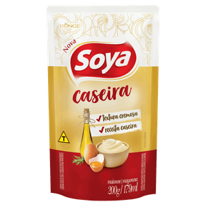 Maionese Caseira Soya Sachê 200g