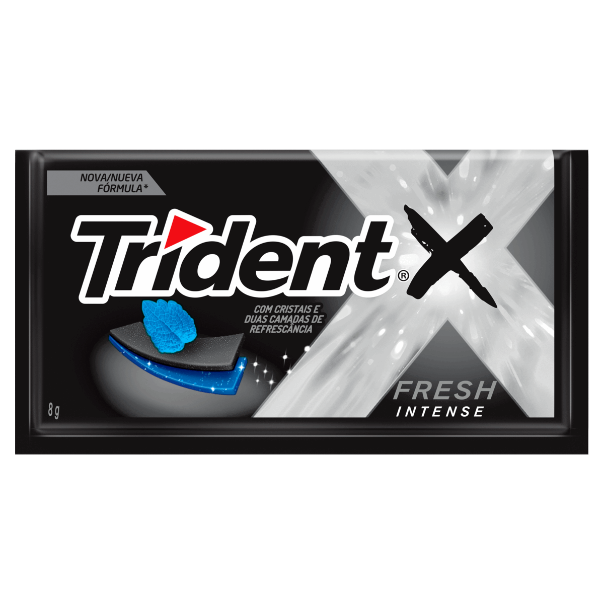 Goma de Mascar Intense Trident XFresh Envelope 8g - giassi