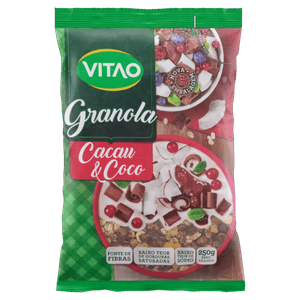 Granola Cacau & Coco Vitao Pacote 250g