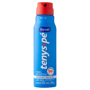 Desodorante para os Pés Jato Seco Baruel Tenys Pé Original Frasco 150ml