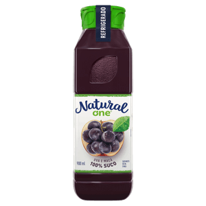 Suco Uva e Maçã Natural One Refrigerado Garrafa 900ml