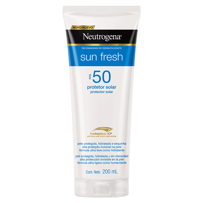 Protetor-Solar-FPS-50-Neutrogena-Sun-Fresh-Bisnaga-200ml