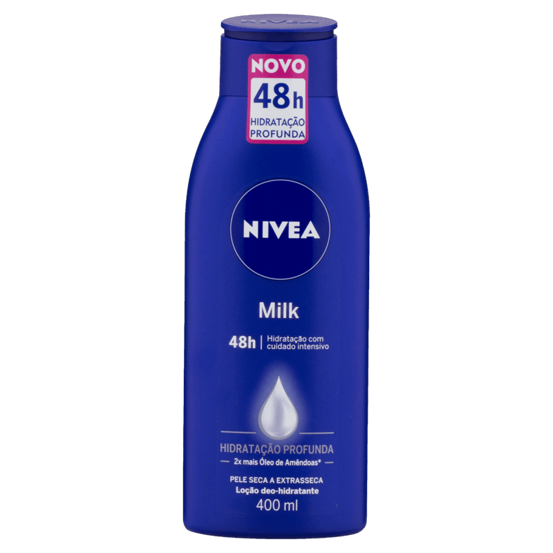 Locao-Deo-Hidratante-Corporal-Nivea-Milk-Frasco-400ml