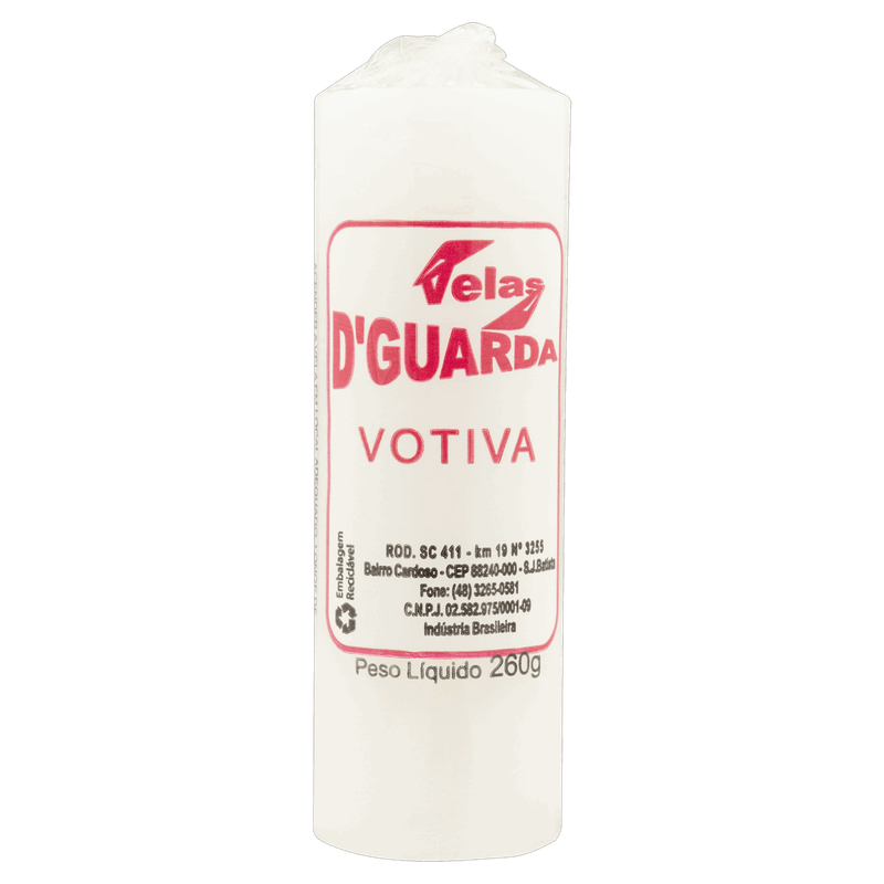 Vela-Votiva-Branca-Velas-D-Guarda-260g