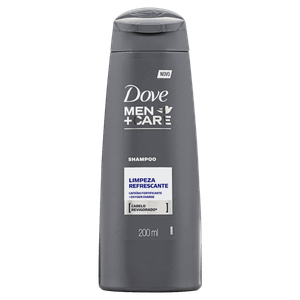 Shampoo Dove Men+Care Limpeza Refrescante Frasco 200ml