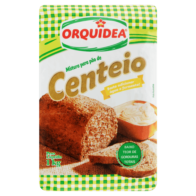 Mistura-para-Pao-Centeio-Orquidea-Pacote-1kg