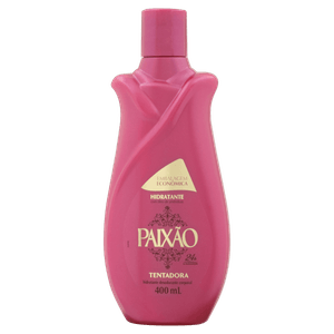 Hidratante Desodorante Corporal Tentadora Paixão Frasco 400ml Embalagem Econômica