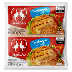 Hambúrguer de Frango Perdigão Pacote 56g