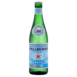 Água Mineral Natural com Gás S. Pellegrino Garrafa 505ml