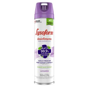 Desinfetante Spray Lavanda Lysoform 360ml