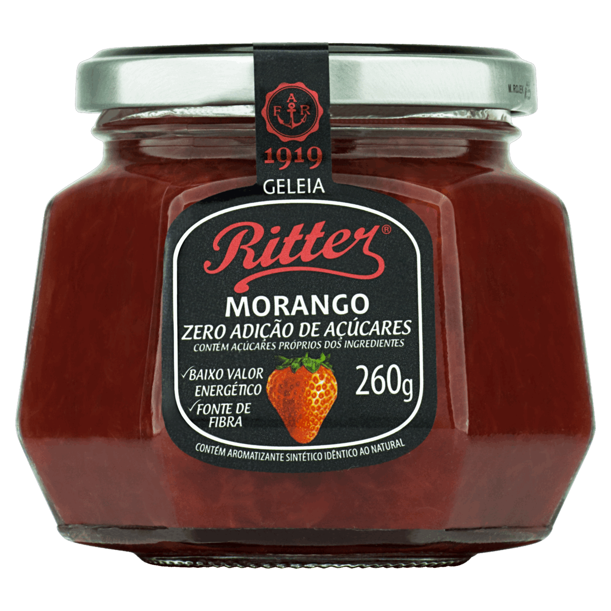 Geleia Morango Ritter Vidro 260g