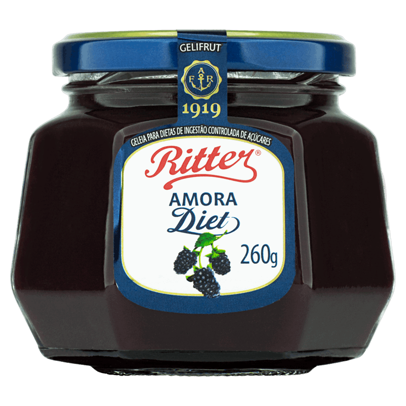 Geleia-Amora-Diet-Ritter-Gelifrut-Vidro-260g