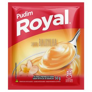 Pó para Pudim Baunilha Royal Pacote 50g