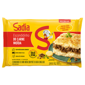 Escondidinho de Carne Moída Sadia Pacote 600g