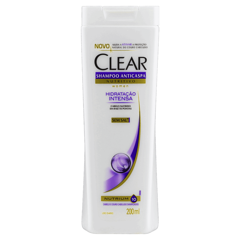 Shampoo-Anticaspa-Clear-Women-Hidratacao-Intensa-Frasco-200ml