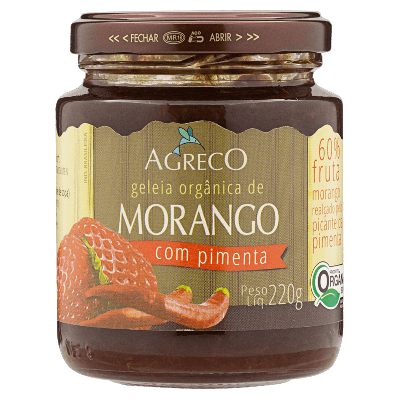 Geleia-Organica-Morango-com-Pimenta-Agreco-Vidro-220g