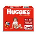 Fralda-Descartavel-Infantil-Huggies-Supreme-Care-XG-Pacote-26-Unidades