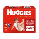 Fralda-Descartavel-Infantil-Huggies-Supreme-Care-XXG-Pacote-26-Unidades