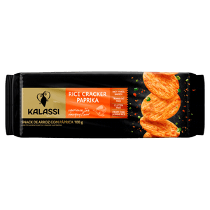 Snack de Arroz Páprica Kalassi Pacote 100g