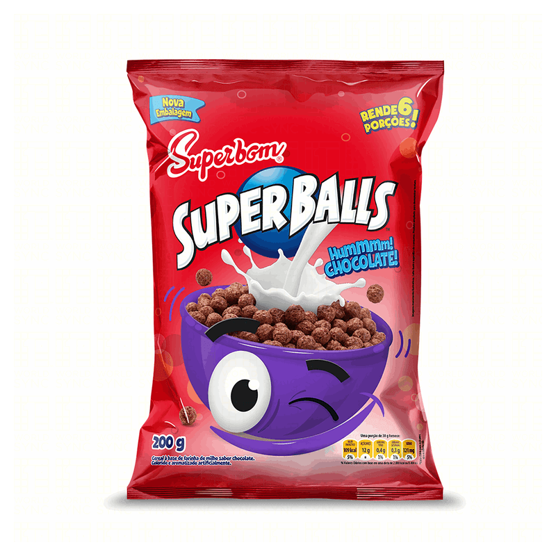 Cereal-Matinal-Chocolate-Superbom-Superballs-Pacote-200g