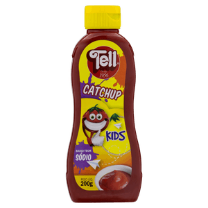 Ketchup Tradicional Tell Kids Squeeze 200g