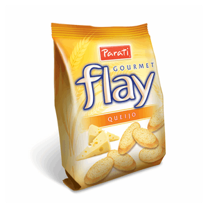 Snack Queijo Flay Gourmet Pacote 40g