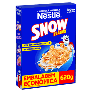 Cereal Matinal Snow Flakes Caixa 620g Embalagem Econômica