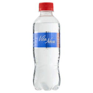 Água Mineral Natural com Gás Vila Nova Garrafa 310ml