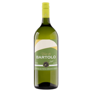 Vinho Brasileiro Branco Seco Vino di Bartolo Serra Gaúcha Garrafa 1,5l