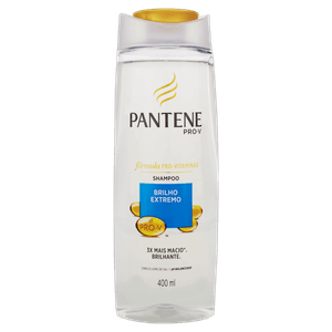 Shampoo Pantene Brilho Extremo Frasco 400ml