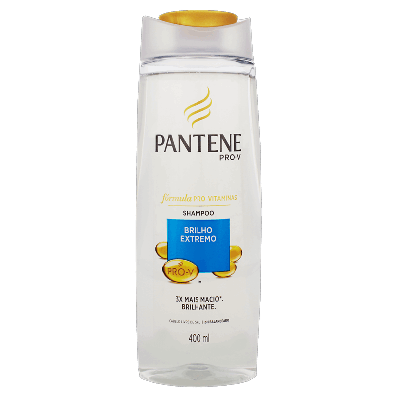 Shampoo-Pantene-Brilho-Extremo-Frasco-400ml