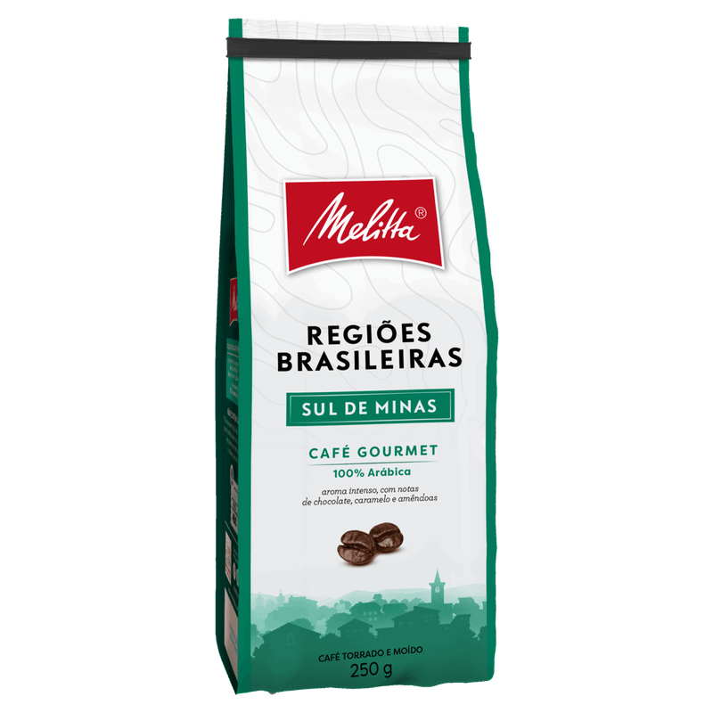 Cafe-Torrado-e-Moido-Sul-de-Minas-Melitta-Gourmet-Regioes-Brasileiras-Pacote-250g