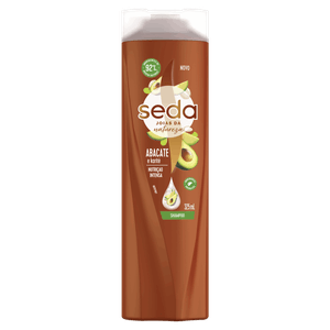 Shampoo Seda Recarga Natural Bomba de Nutrição Frasco 325ml