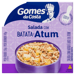 Salada com Atum e Batata Gomes da Costa Lata 150g