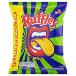 Batata-Frita-Ondulada-Cebola-e-Salsa-Elma-Chips-Ruffles-Pacote-167g-Embalagem-Economica