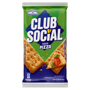 Pack Biscoito Pizza Club Social Pacote 141g 6 Unidades