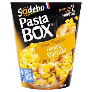 Pipe Rigate Frango e Requeijão Sodebo Pasta Box Caixa 310g