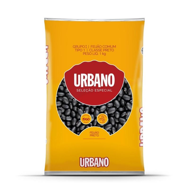 Feijao-Preto-Tipo-1-Urbano-Selecao-Especial-Pacote-1kg
