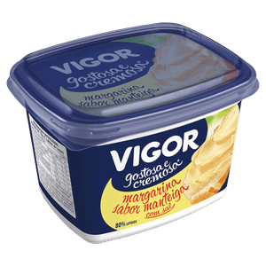 Margarina Manteiga com Sal Vigor Pote 500g