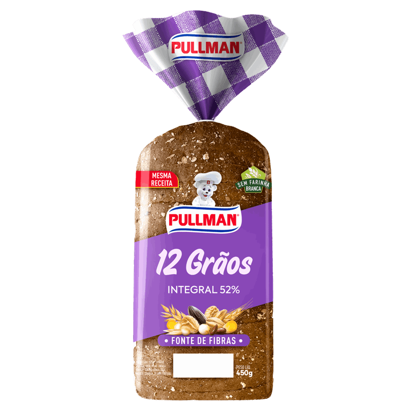 Pao-Integral-12-Graos-Pullman-Pacote-450g