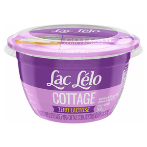 Queijo Cottage Zero Lactose Lac Lélo Pote 200g