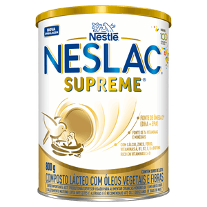 Composto Lácteo Supreme Neslac Lata 800g