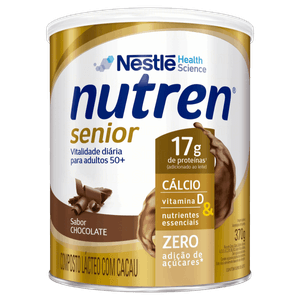 Composto Lácteo Chocolate Nutren Senior Lata 370g