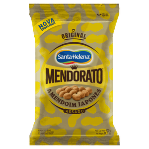 Amendoim Japonês Original Mendorato Pacote 400g